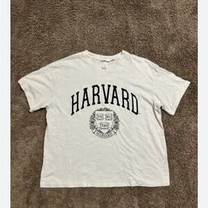 H&M White Graphic Tee